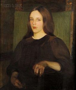 Portrait Of Miss Kingman, Newburyport, Massachusetts