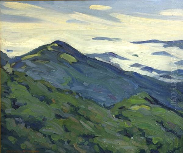 Fog On Mountain - view 1