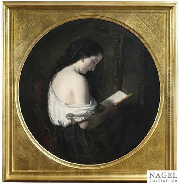 A Reading Girl - view 1
