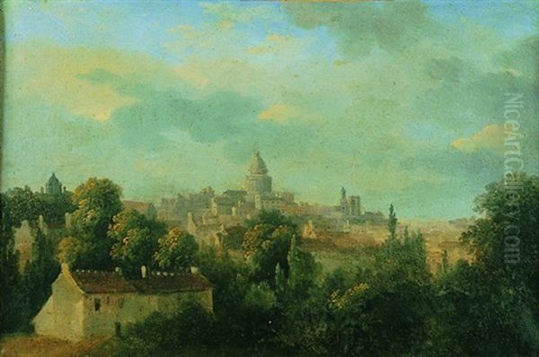 Vue De Paris Depuis La Butte Aux Cailles - view 1