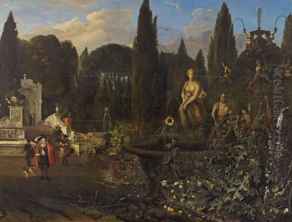 Die Horti Farnesiani In Rom - view 1