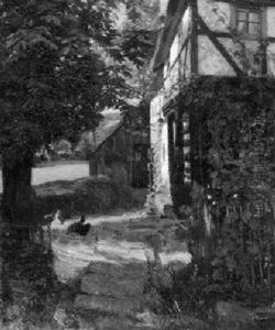 Bauerliches Anwesen In Westfalen by Ernst Paul