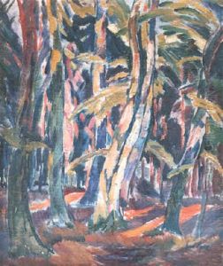 Waldlandschaft by Ernst Paul