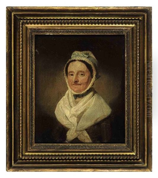 Portrait Of Maria Van Buren, Wearing A Bonnet - view 1