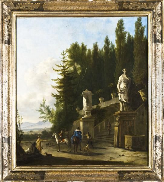 Paesaggio Con Parco Italiano - view 1