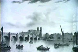 The Thames At Westminster Bridge