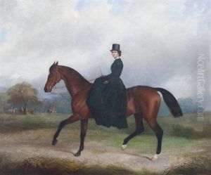 Lady On Horseback by John Paul