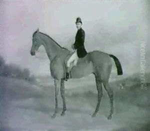 A Huntsman On A Bay Horse, A Hunt Beyond by John Paul
