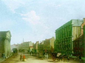 Melbourne House And The Banqueting Hall, Whitehall by John Paul