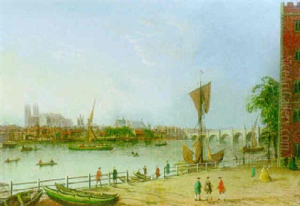 View Of Westminister From Lambeth - view 1