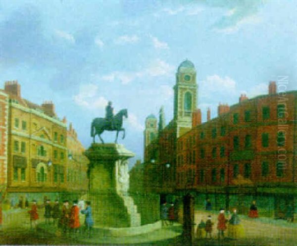 A View Of Northumberland House, Charing Cross In 1750 - view 1