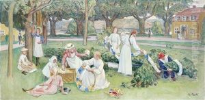 Studie Till Midsommar by Georg Pauli