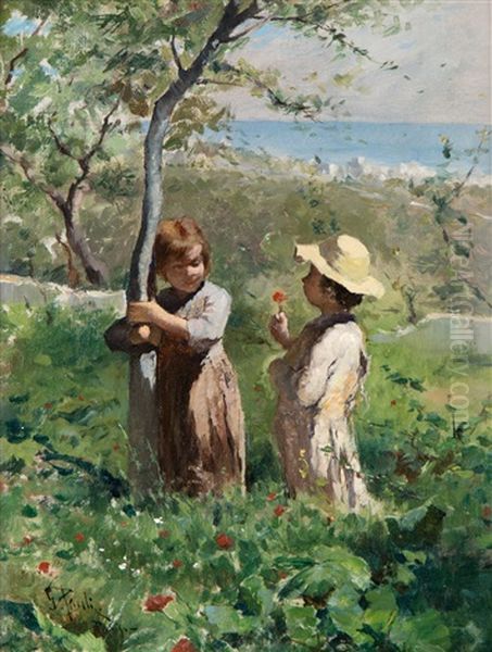 Playing Children - view 1