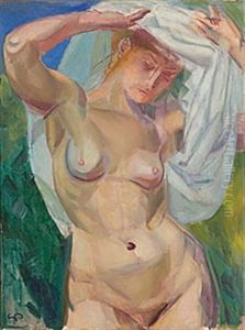 Naken Kvinna by Georg Pauli