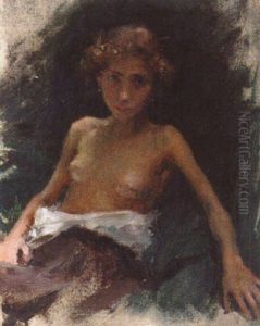 Kvinnlig Modell by Hanna (nee Hirsch) Pauli