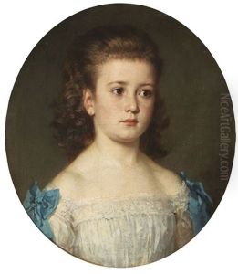 Portrat Eines Madchens Mit Goldohrring
