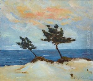 Pines At The Coast Of The Baltic Sea by Ingwer Paulsen