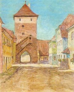 Stadttor In Seslach by Ingwer Paulsen