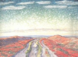 Heideweg Ins Land - Weg Durch Die Heide by Ingwer Paulsen