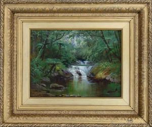 Karangahake Gorge by Charles Blomfield