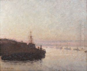 Aftenstemning, Havnen I Marseille