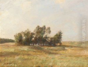 A View Over The Fields by Julius Paulsen