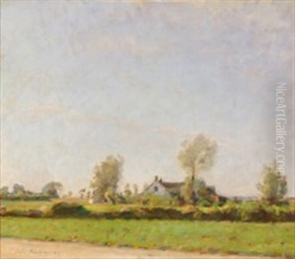 A Summer Day Near A Farm - view 1
