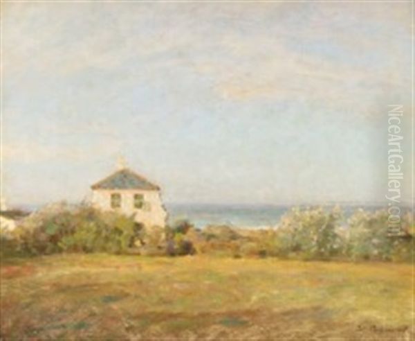 Coastal Scenery With A White House - view 1