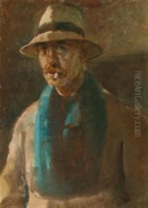 The Artist's Selfportrait by Julius Paulsen