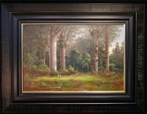 Kauri Park, The Entrance by Charles Blomfield
