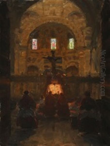 Church Interior From Valencia - view 1