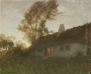 A Country House At Dusk