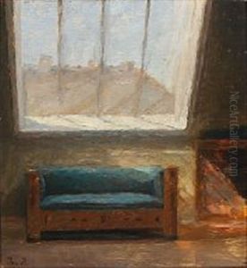 View Of The City Roof Tops From An Atelier