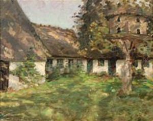A Spring Day Near A Three-winged Farm A Spring Day Near A Three-winged Farm