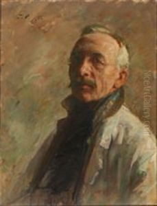 The Artist's Self-portrait by Julius Paulsen