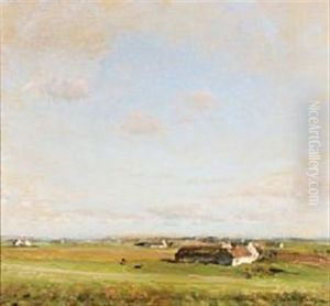 Landskab Fra Gilleleje by Julius Paulsen