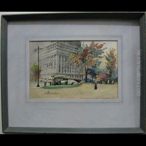 Street Scene by James Jerris Blomfield