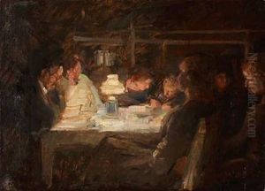 A Family Around A Table