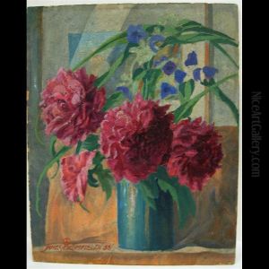 Chrysanthemums by James Jerris Blomfield