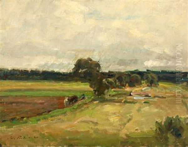 Landscape With Open Fields - view 1