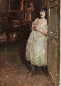 Interior With A Woman Interior With A Woman