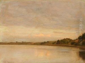 Koldingfjord (view From Kolding Fiord, Denmark) by Julius Paulsen