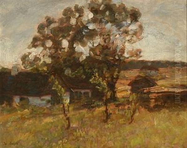 Autumn Day At A Farm, Denmark - view 1