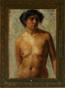 Portrait Of A Naked Model