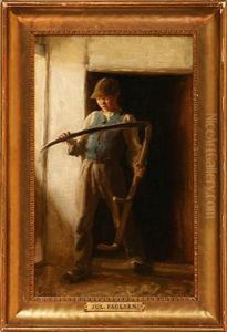 A Peasant With A Scythe