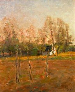 Landscape With Slender Trunks Landscape With Slender Trunks