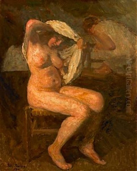 In The Bedroom, Interior With Two Women - view 1