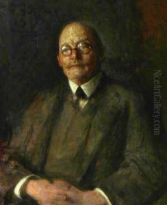 Kunstnerens Selvportraet by Julius Paulsen