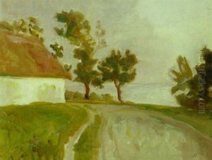 Ved Arresoen, Efter Regn by Julius Paulsen