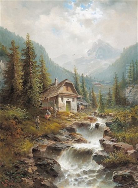 Wildbach Im Engadin - view 1